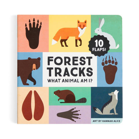 Board Book - Forest Tracks: What Animal Am I? Lift-the-Flap