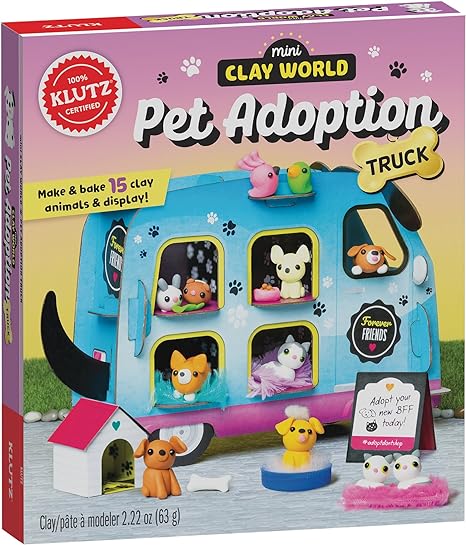 Arts & Crafts - Mini Clay World Pet Adoption Truck