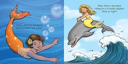 Book (Board) - Good Night Mermaids