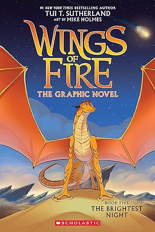 Book (Paperback) - Wings of Fire the Brightest Night: The Hidden Kingdom (Book 5)