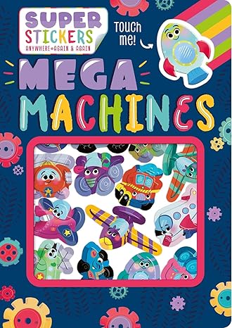 Sticker Book - Mega Machines