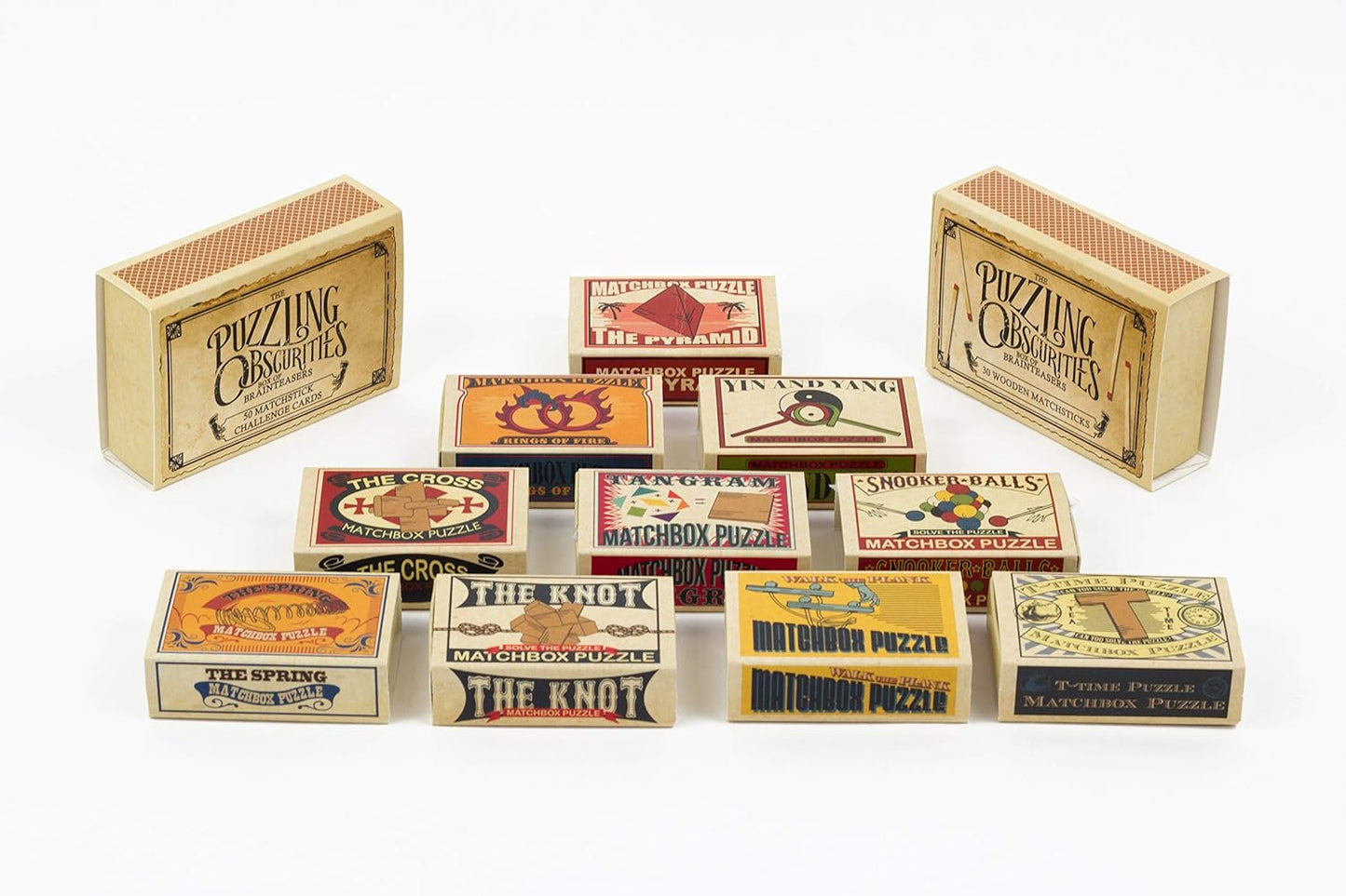 Game - Puzzling Obscurities: Box of Matchbox Brain Teasers