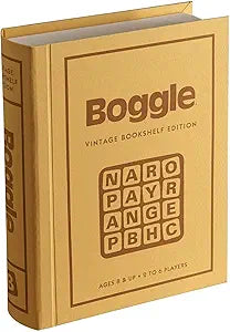 Game - Boggle Vintage Bookshelf Edition