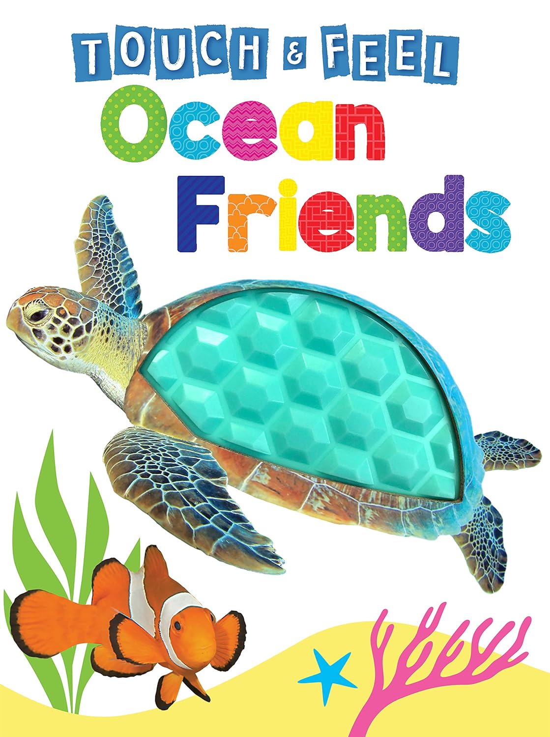 Board Book - Ocean Friends Touch & Feel Sensory Book