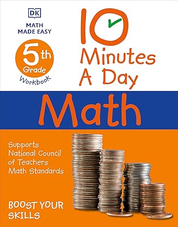 Book (Paperback) - 10 Minutes a Day: Math (5th Grade)