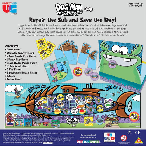 Game - Dogman: Twenty Thousand Fleas Under the Sea