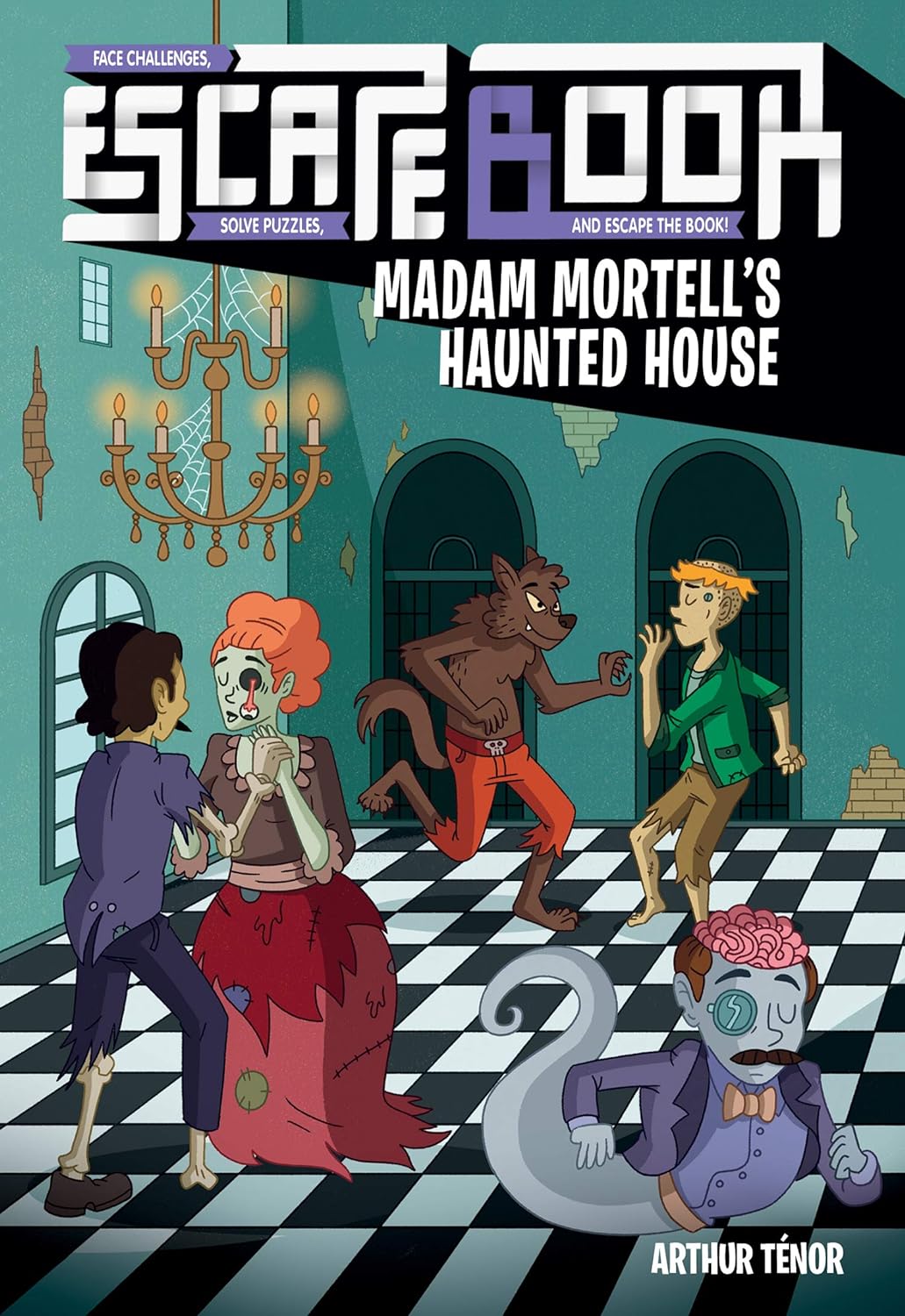 Book (Paperback) - Escape Book: Madam Mortell's Haunted House