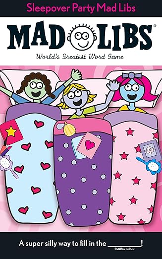 Activity Book (Paperback) - Sleepover Party Mad Libs