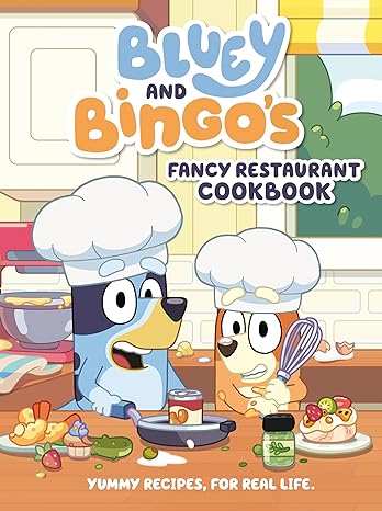 Book (Hardcover) - Bluey: Bluey and Bingo's Fancy Restaurant Cookbook