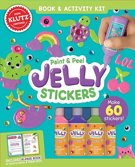 Arts & Crafts - Paint & Peel Jelly Stickers