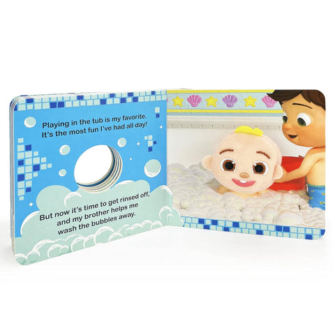 Book (Board) - Cocomelon Bath Time Finger Puppet