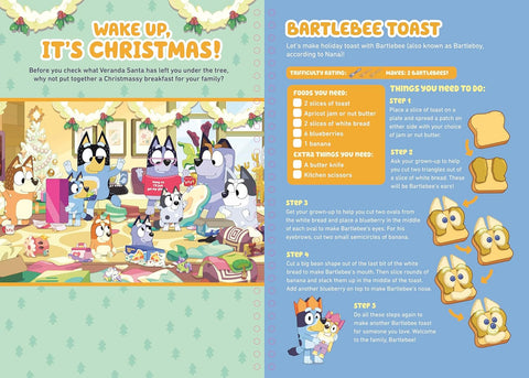 Book (Hardcover) - Bluey And Bingo: Christmas Cookbook