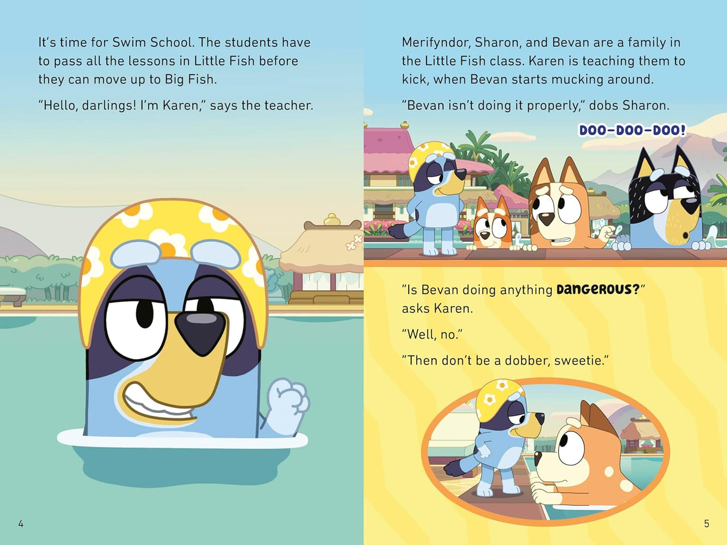 Book (Paperback) - Bluey: Swim School