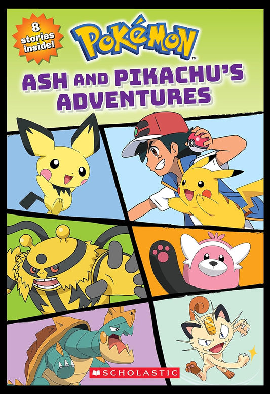 Book (Paperback) - Pokémon: Ash & Pikachu's Adventures