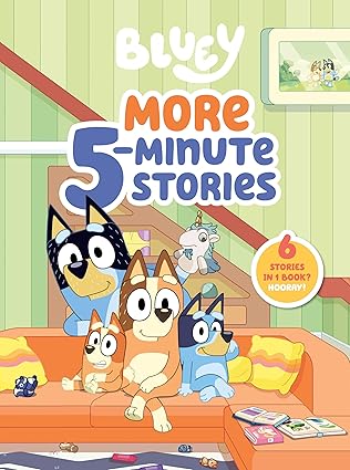 Book (Hardcover) - Bluey: More 5-Minute Stories