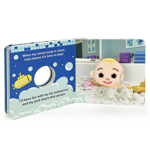 Book (Board) - Cocomelon Bath Time Finger Puppet