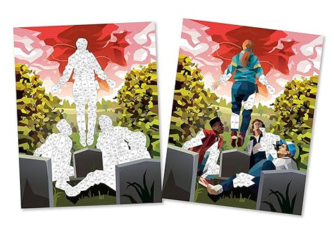 Coloring Book - Stranger Things: Color with Stickers
