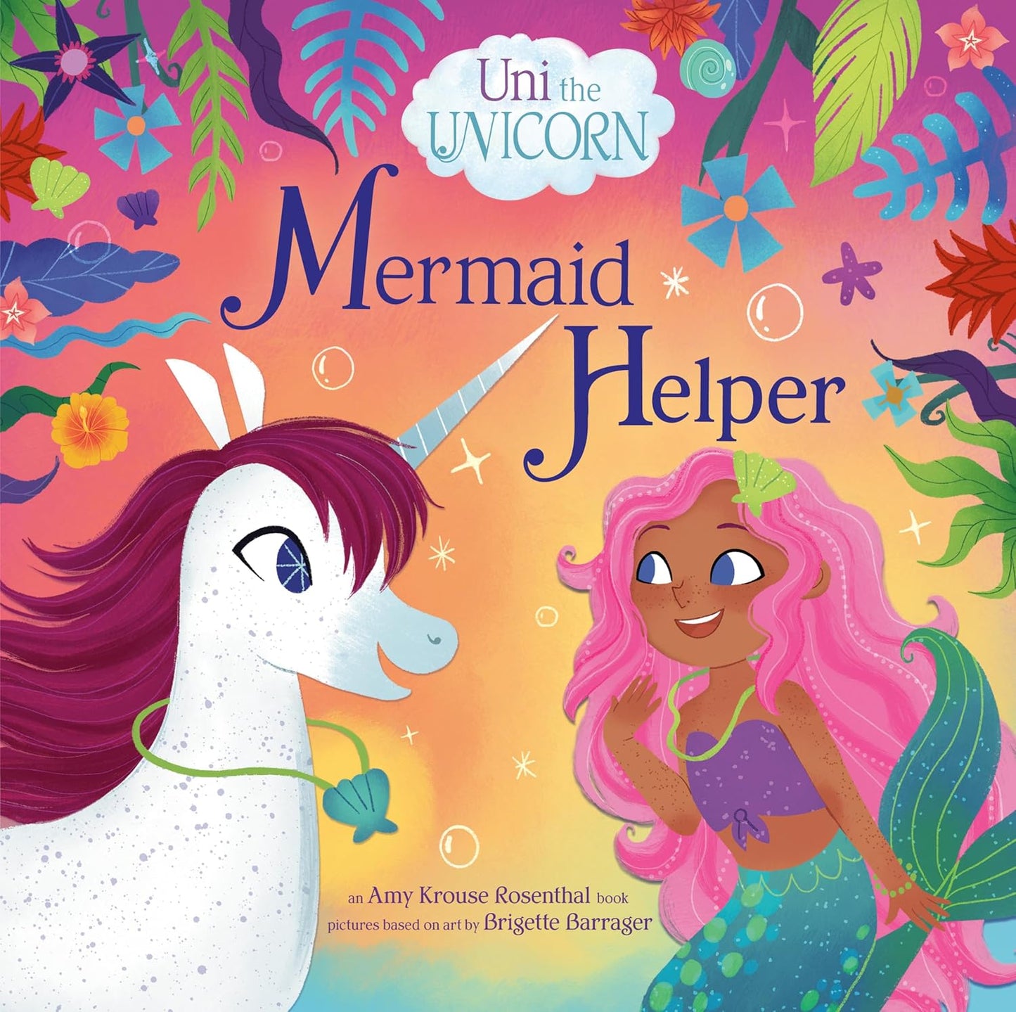 Book (Hardcover) - Mermaid Helper (Uni the Unicorn)