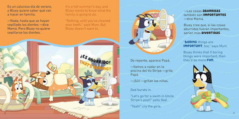 Book (Paperback) - Bluey: The Pool (Bilingual)