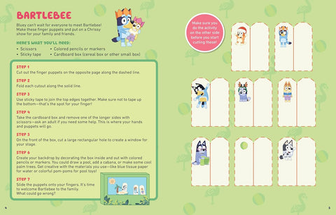 Book (Paperback) - Bluey Christmas Craft