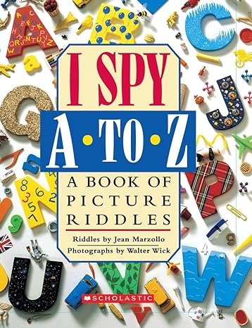 Book (Hardcover) - I Spy: A to Z