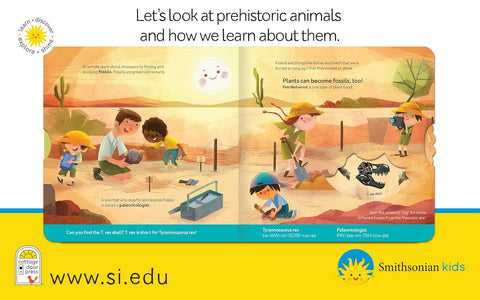 Book (Board) - Digging For Dinosaurs