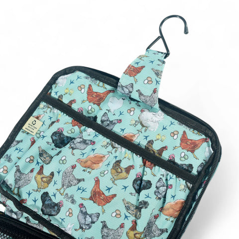 Travel Organizer Case - Hen Party (Chickens)