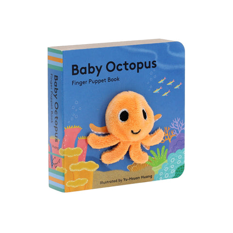 Board Book - Baby Octopus Finger Puppet