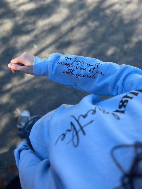 Sweatshirt (Crewneck) - Just Breathe Reminder