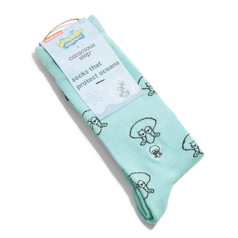 Socks that Protect Oceans - Squidward