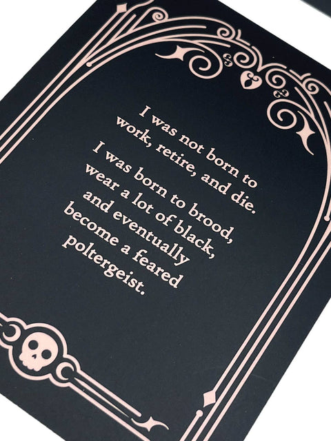 Card Deck - Sinister Affirmations