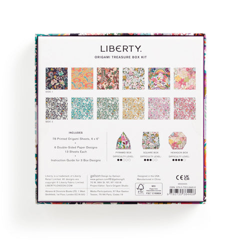 Treasure Box Kit - Liberty Origami