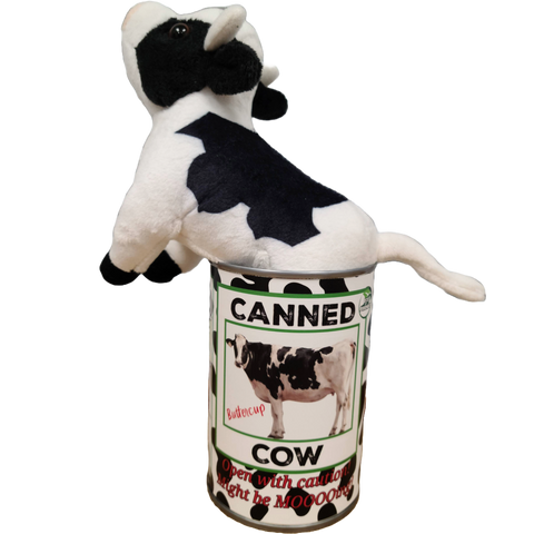 Stuffed Animal - Buttercup the Canned Cow
