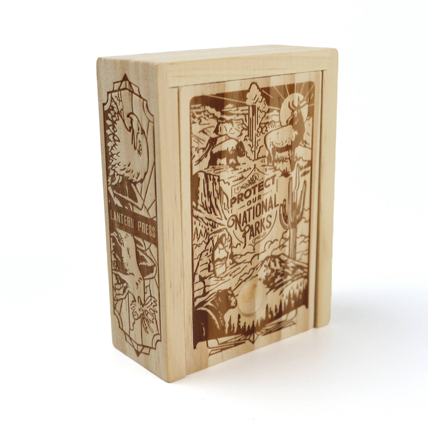 Playing Cards Wood Box Set - Protect Our National Parks