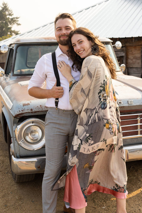 Bamboo Boho Kimono Duster - Take My Hand