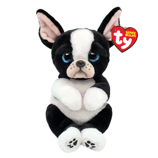 Stuffed Animal - Tink Black And White Dog (Medium)