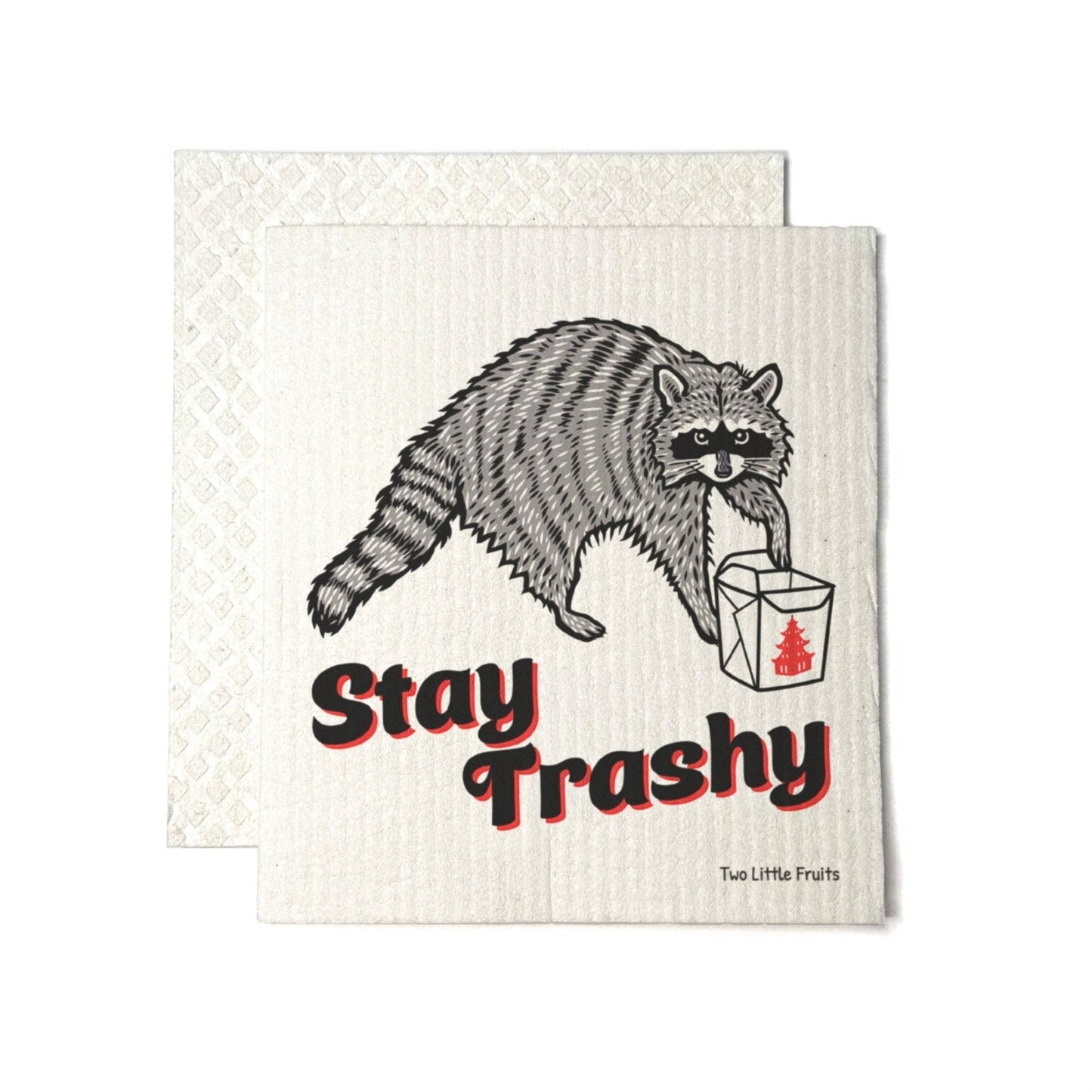 Swedish Dishcloth - Raccoon