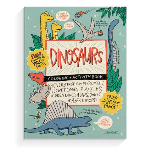 Coloring & Activity Book - Dinosaurs