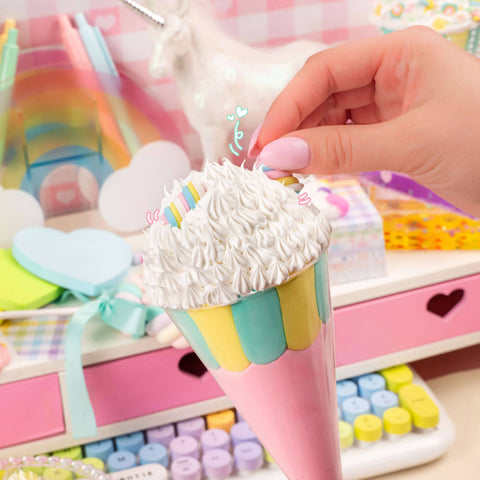 Clay Kit - Play & Display Unicorn Parfait Cafe