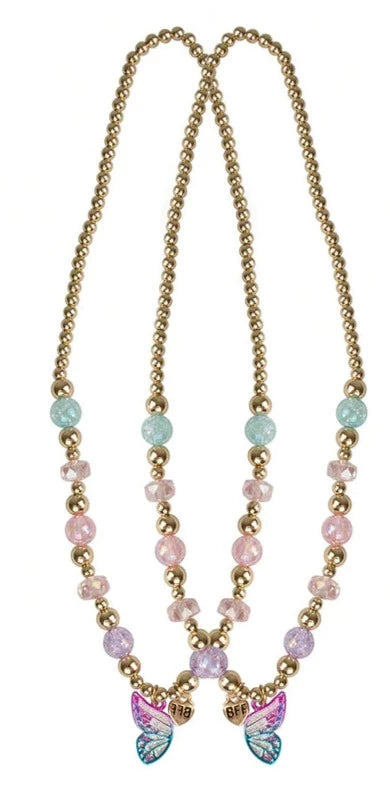 Necklace - Butterfly Wishes BFF Set