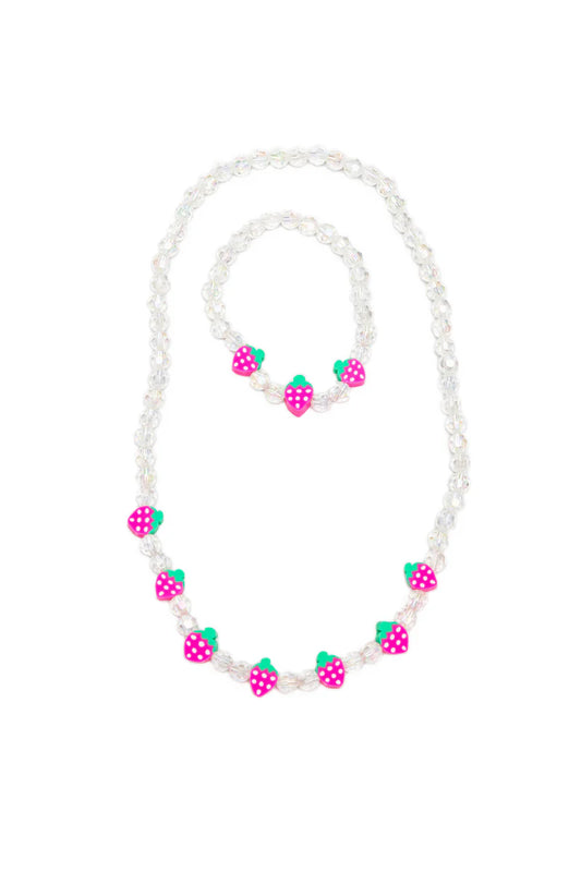 Necklace + Bracelet Set - Berry Beautiful