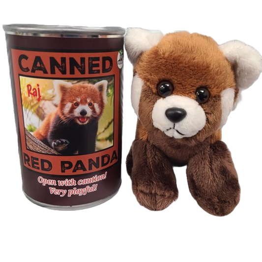 Stuffed Animal - Canned Red Panda