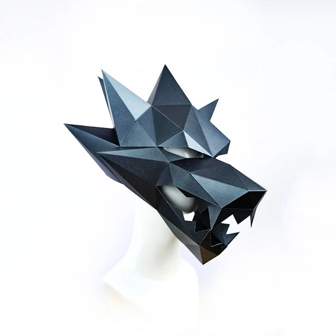 3D PaperCraft - Werewolf Mask