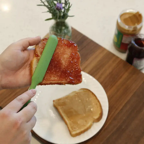 Silicone Scraper Spatula - Aqua