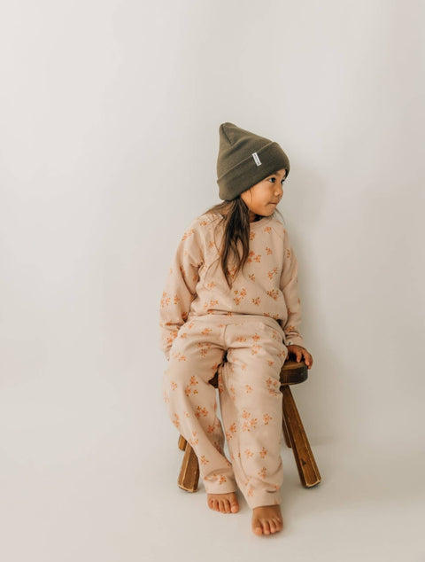 Beanie - Knit Cuff (Pine)
