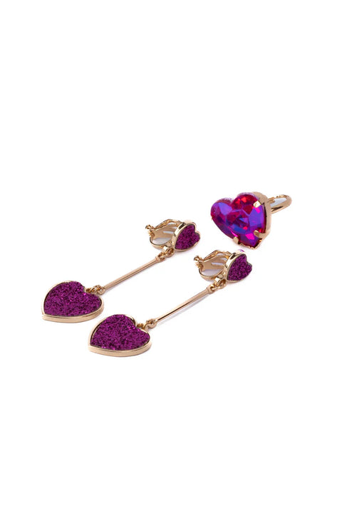 Dress Up - For My Favorite Clip-on Earrings & Ring Set