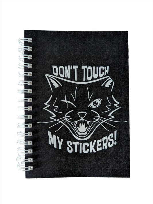 Reusable Sticker Book - Don't Touch My Stickers! (50 Pages)