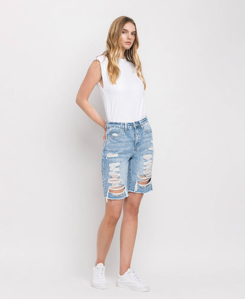 Bermuda Shorts - Super High Rise Relaxed
