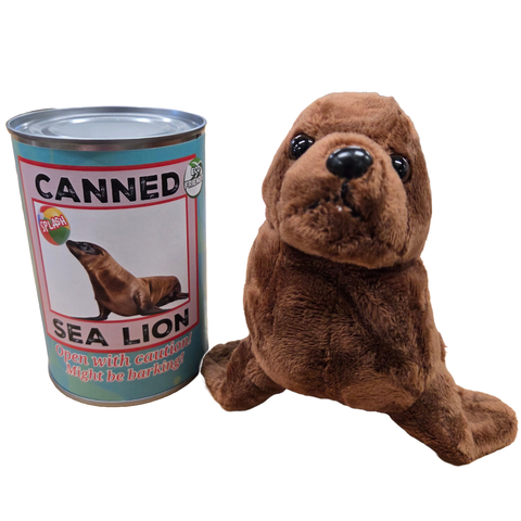 Stuffed Animal - Splash the Canned Sea Lion