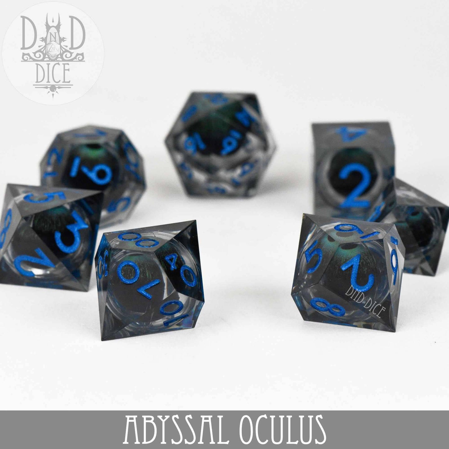 Dice Set - Abyssal Oculus Liquid Core